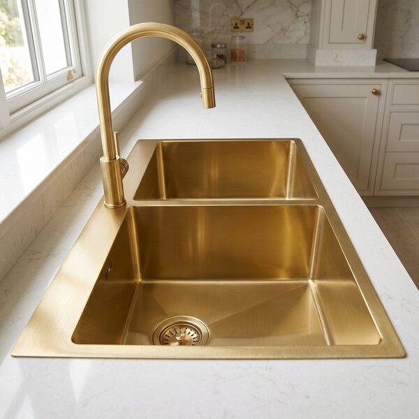Rea Lavoar din oțel Joel BRUSH GOLD, Rea, ZLE-06411