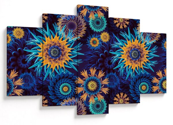 Tablou - 3D flori (150x105 cm)