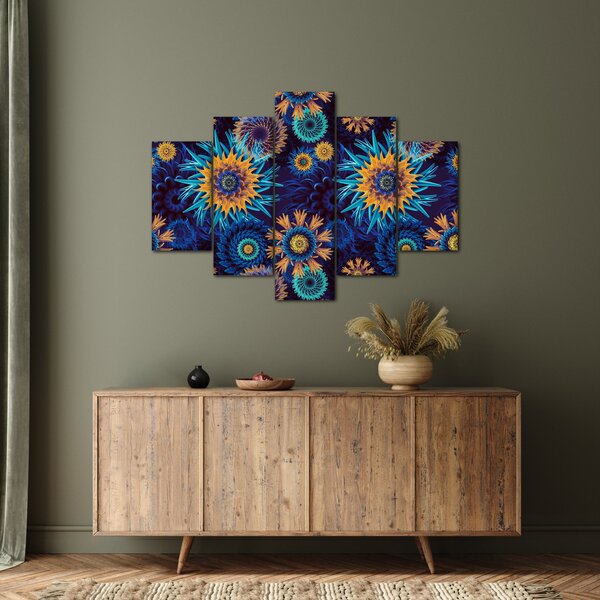Tablou - 3D flori (150x105 cm)