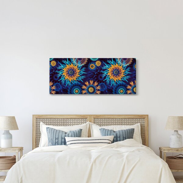 Tablou - 3D flori (120x50 cm)