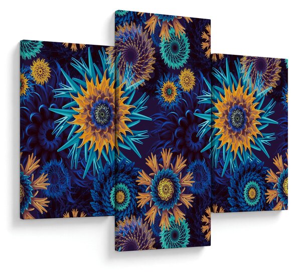 Tablou - 3D flori (90x60 cm)
