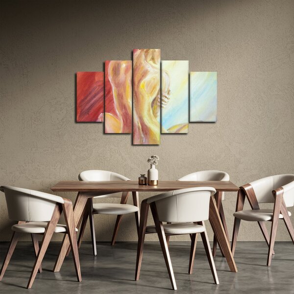 Tablou - Imaginea unei femei care se odihnește, pictură în ulei (150x105 cm)