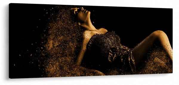 Tablou - Femeia din aur (120x50 cm)