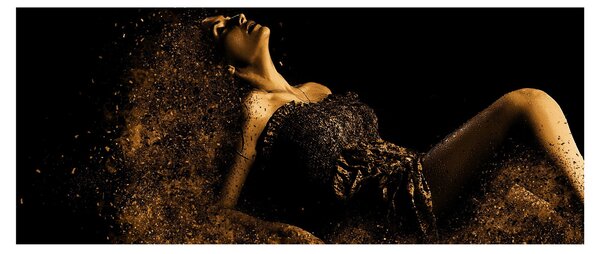 Tablou - Femeia din aur (120x50 cm)
