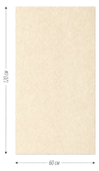 Panou Flexibil Autoadeziv Premium – Tencuială structurată Galben-Bej 120x60 cm