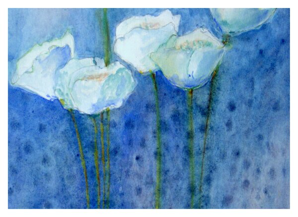 Tablou - Lalele albe (70x50 cm)