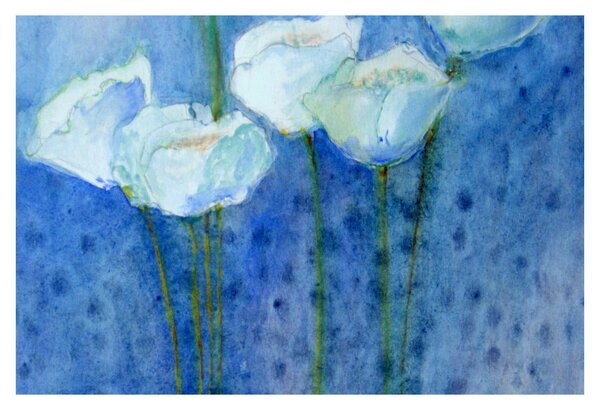 Tablou - Lalele albe (90x60 cm)