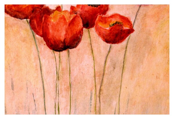 Tablou - Lalele roșii (90x60 cm)