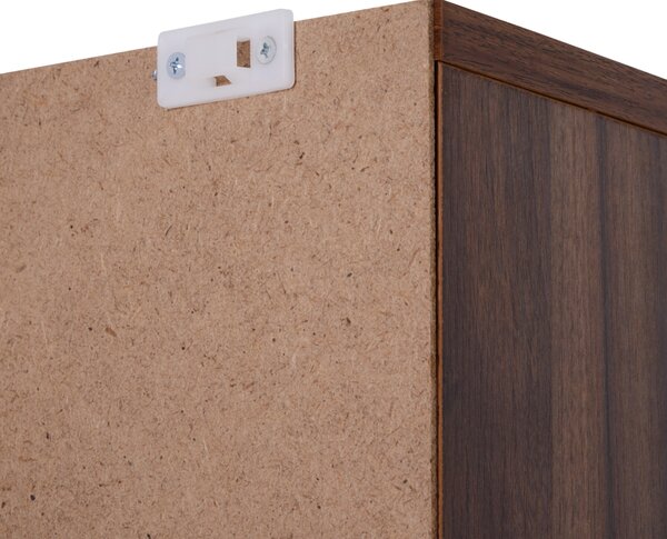 Biblioteca perete pentru camera,birou ,Sarcina 50kg,195x102x23.5cm,maro HOMCOM | Aosom Romania