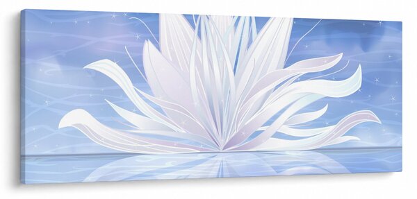 Tablou - Floare de lotus (120x50 cm)