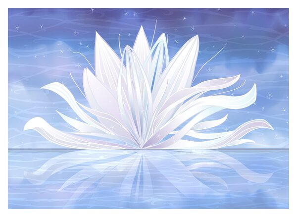 Tablou - Floare de lotus (70x50 cm)