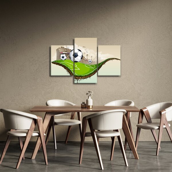 Tablou - Teren de fotbal (90x60 cm)