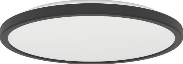 Eglo 901438-LED Plafonieră baie ROVITO 13,9W/230V pr.30cm IP44 negru