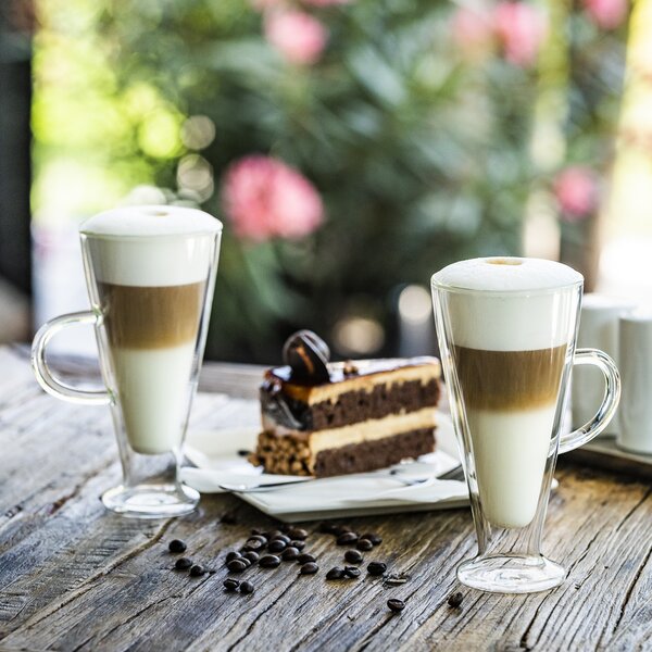 Pahare termo 4Home Latte Elegante Hot&Cool, 230ml, 2 buc