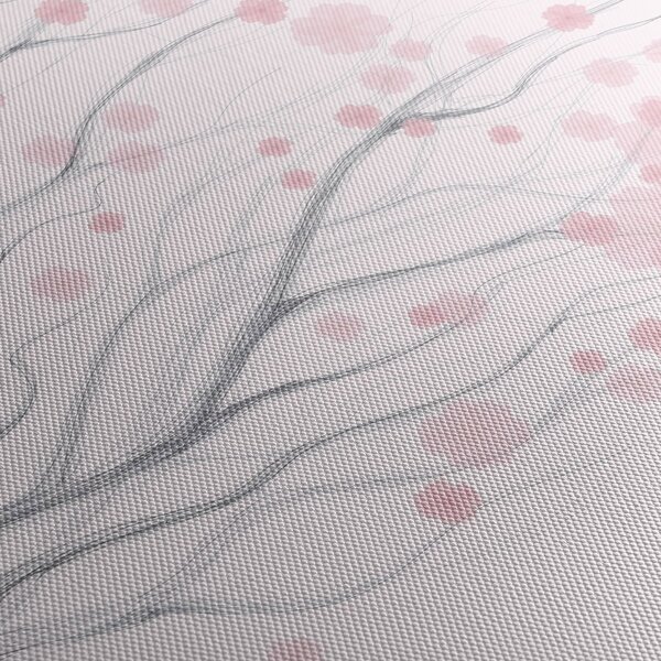 Tablou - Flori roz (120x50 cm)