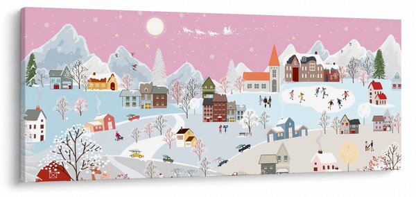 Tablou - Iarma magică (120x50 cm)