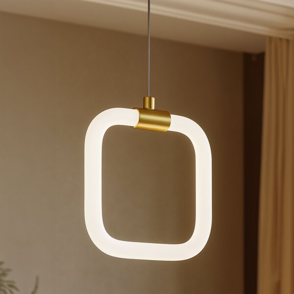 Lampa LED LHJ057-CP1 BRUSH GOLD