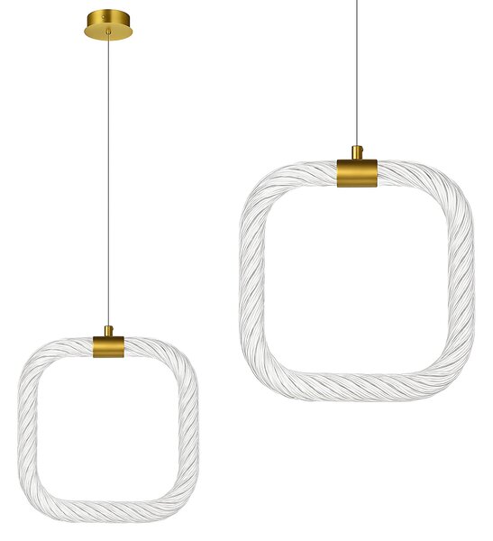 Lampa LED LHJ056-CP1 BRUSH GOLD