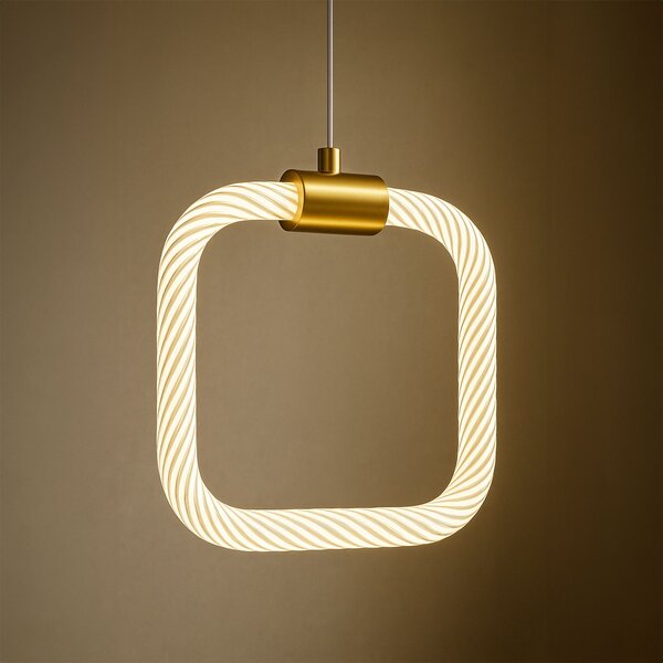 Lampa LED LHJ056-CP1 BRUSH GOLD