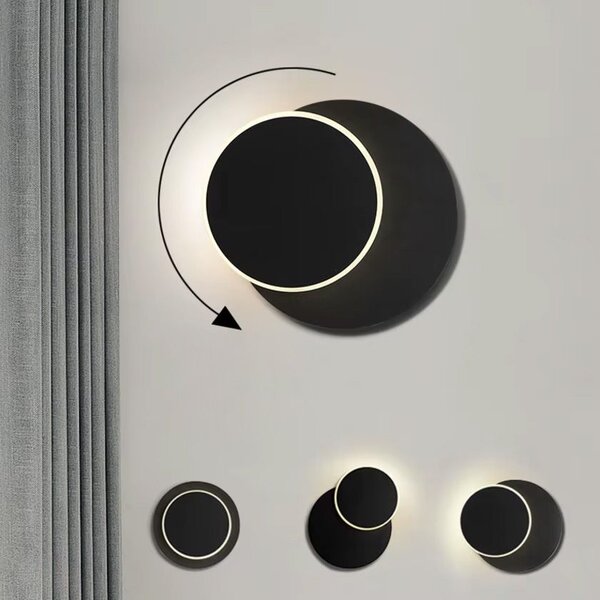 APLICĂ DE PERETE LED LHJ082-W BLACK