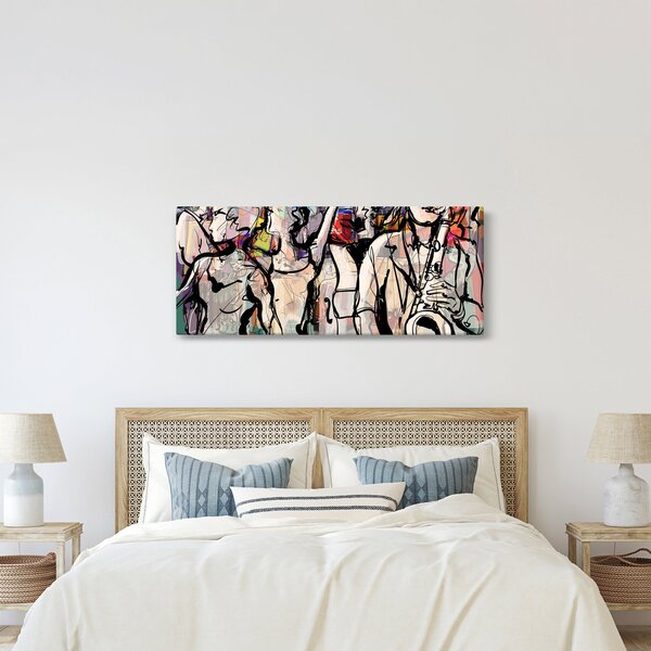 Tablou - Seara de jazz (120x50 cm)