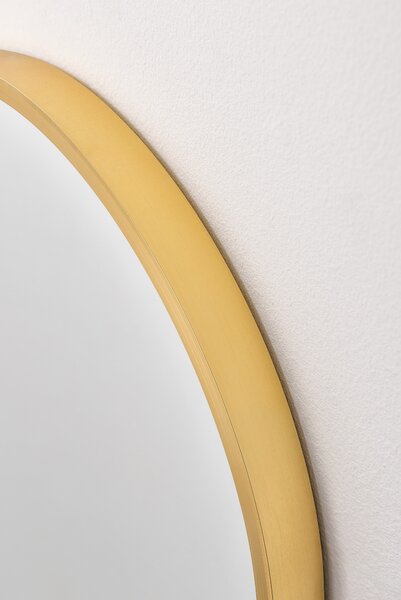 Dubiel Vitrum Luis Gold oglindă 60x80 cm oval auriu 5905241013176