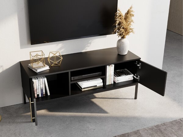 Dulap TV LANZZI 120x40 cm, negru