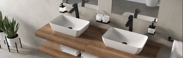 Ravak 10° baterie lavoar stativ negru X070151