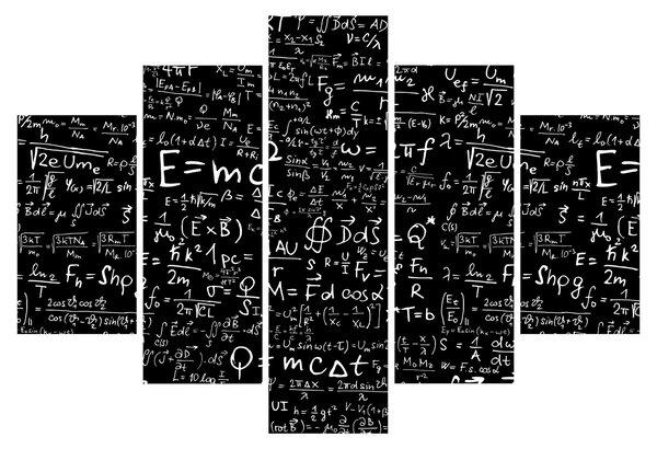 Tablou - Matematică (150x105 cm)