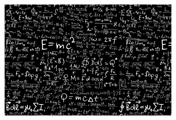 Tablou - Matematică (90x60 cm)