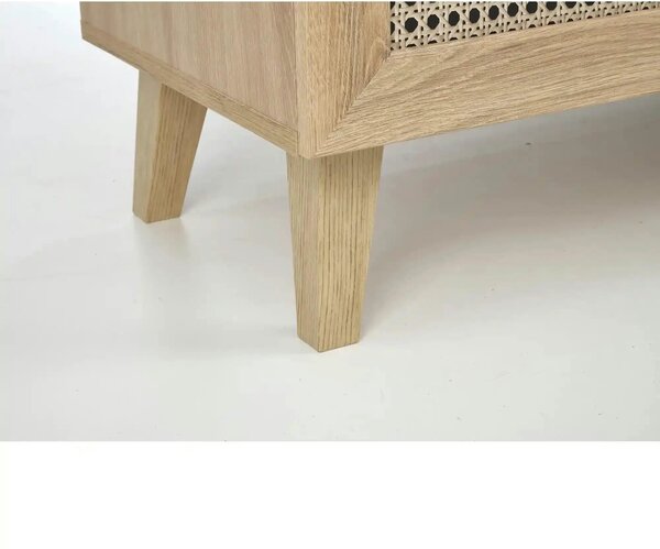 Comoda BORNEO, stejar artisan, PAL laminat, 80x40x85 cm