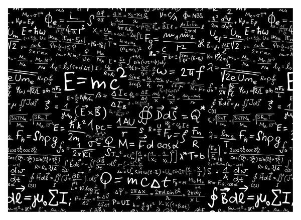 Tablou - Matematică (70x50 cm)