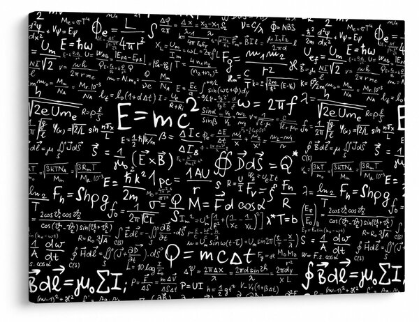 Tablou - Matematică (70x50 cm)