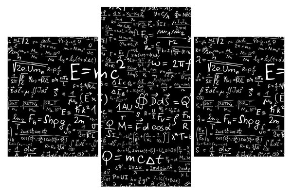Tablou - Matematică (90x60 cm)