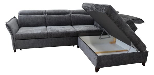 Colțar Extensibil Barry Gri - Luka 3 Dreapta