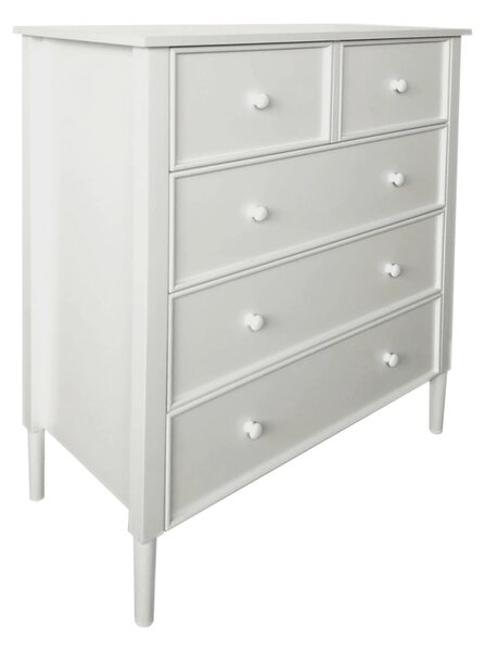 Comoda TEANA, alb, 80x40x95 cm