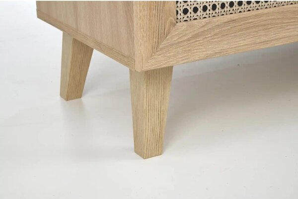 Comoda BORNEO, stejar artisan, PAL laminat, 80x40x85 cm