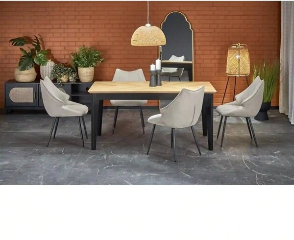 Set masa EDMONDO cu 4 scaune K543
