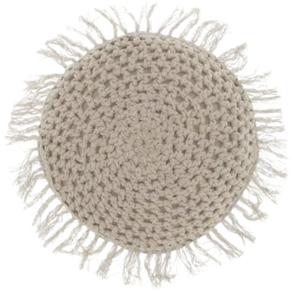 Perna decorativa rotunda TUFO 45 cm, gri
