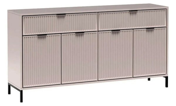 Comoda dormitor moderna LINKASTYLE LS1, casmir, PAL, 165x41x86 cm