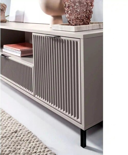 Comoda TV LINKASTYLE LS3, casmir, PAL, 135x41x56 cm