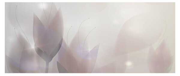 Tablou - Flori de crocus (120x50 cm)