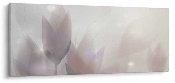Tablou - Flori de crocus (120x50 cm)