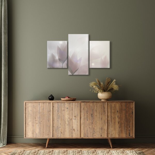 Tablou - Flori de crocus (90x60 cm)
