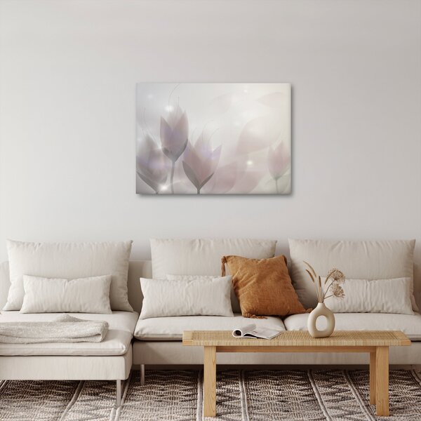 Tablou - Flori de crocus (70x50 cm)