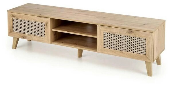 Comoda TV BORNEO, stejar artisan, PAL laminat, 150x40x45 cm