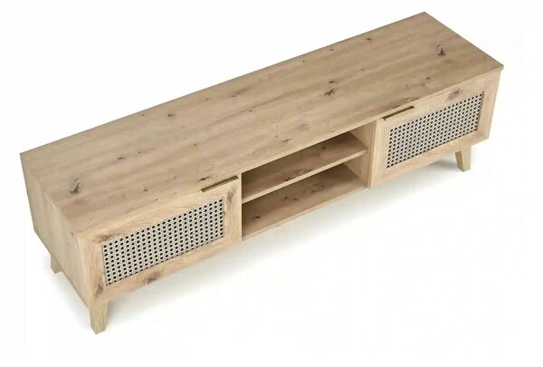 Comoda TV BORNEO, stejar artisan, PAL laminat, 150x40x45 cm