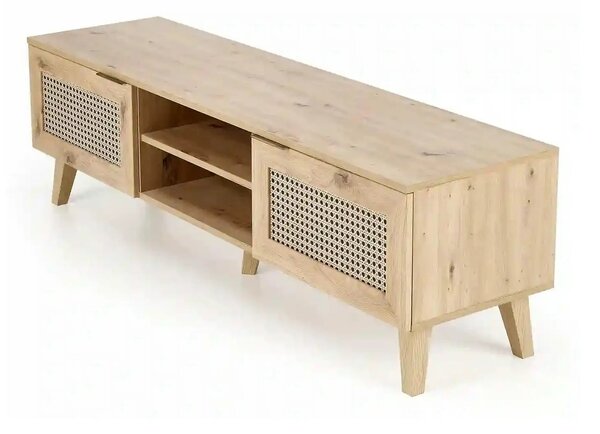 Comoda TV BORNEO, stejar artisan, PAL laminat, 150x40x45 cm