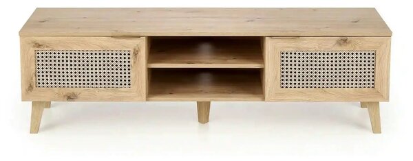 Comoda TV BORNEO, stejar artisan, PAL laminat, 150x40x45 cm