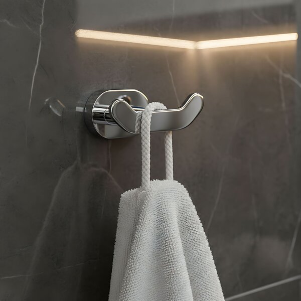 Cuier de baie Til 105 Chrome